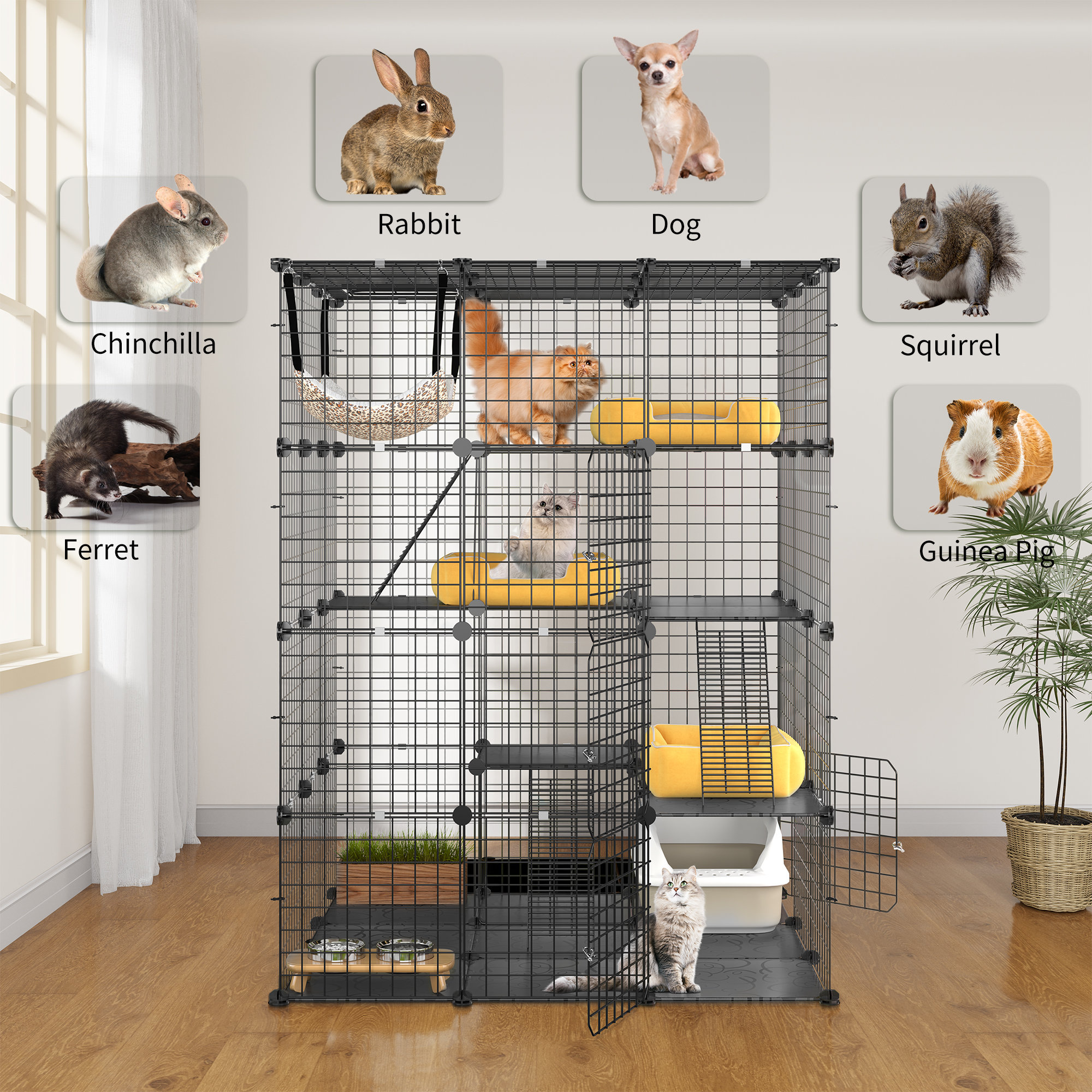 Archie Oscar Corsham Portable Cat Cage Catio Reviews Wayfair